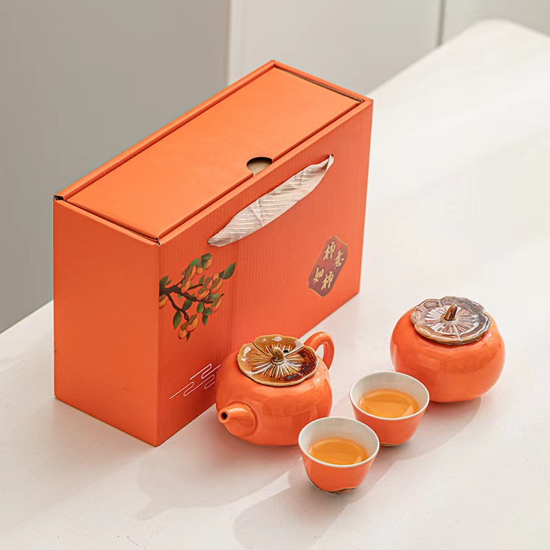 Persimmon Ruyi Tea Set(500 points free redemption)