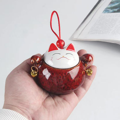 Fortune Cat Tea Canister