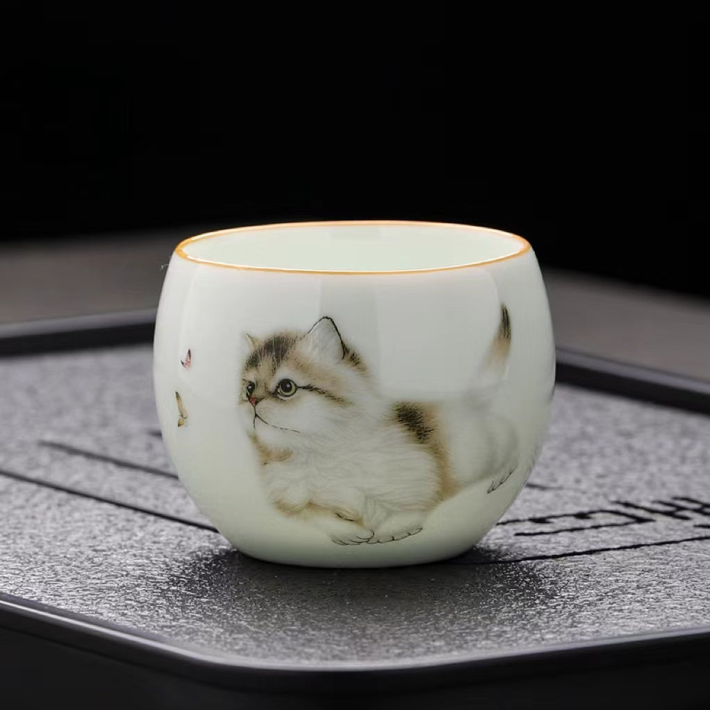 Cute Kitten Teacup