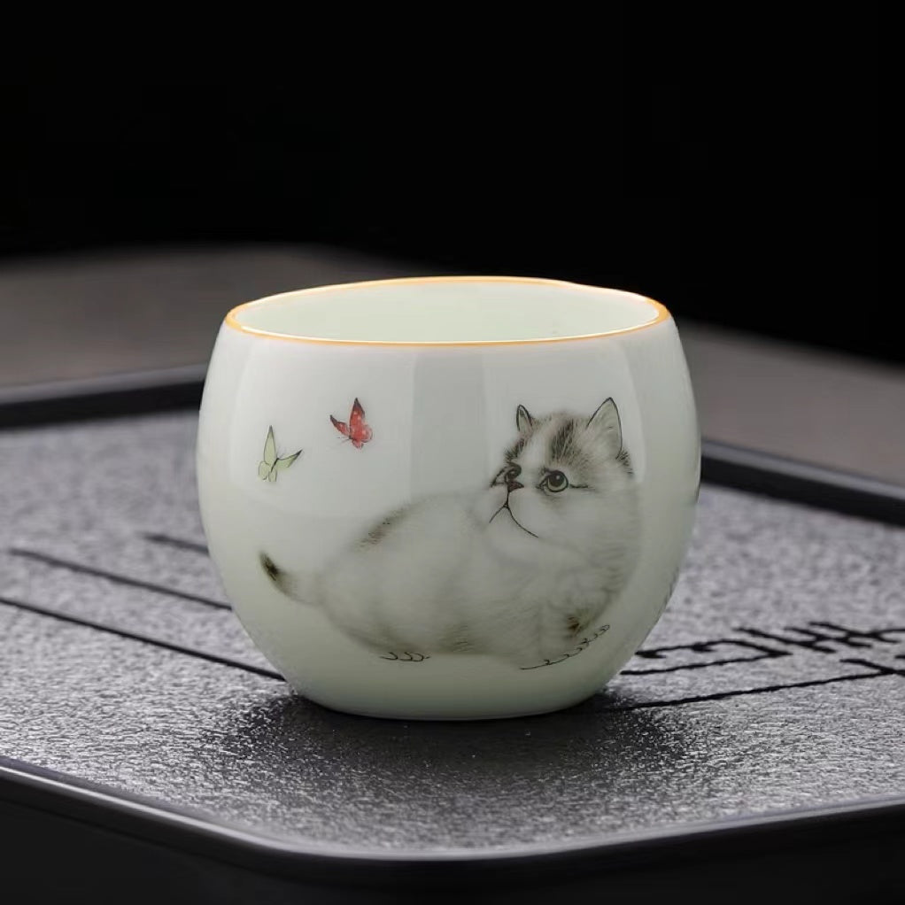 Cute Kitten Teacup