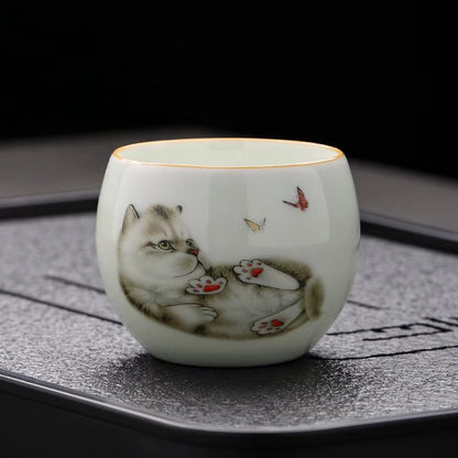 Cute Kitten Teacup