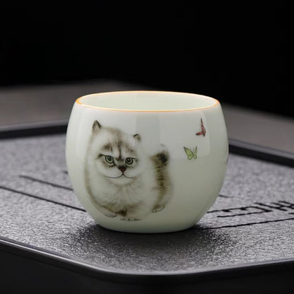 Cute Kitten Teacup