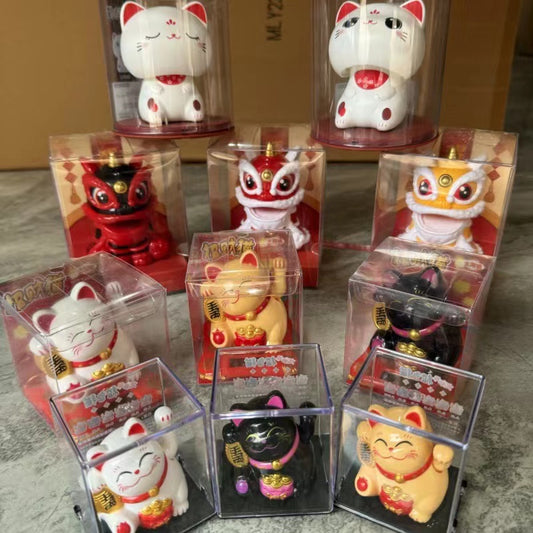 Solar Lucky Cat（300 points free redemption）