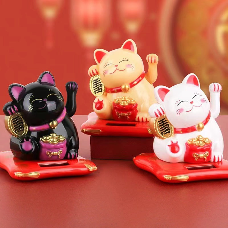 Solar Lucky Cat（300 points free redemption）