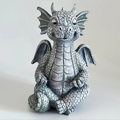 Garden statue meditating dragon（300 points free redemption）