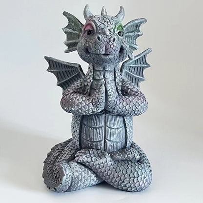 Garden statue meditating dragon（300 points free redemption）