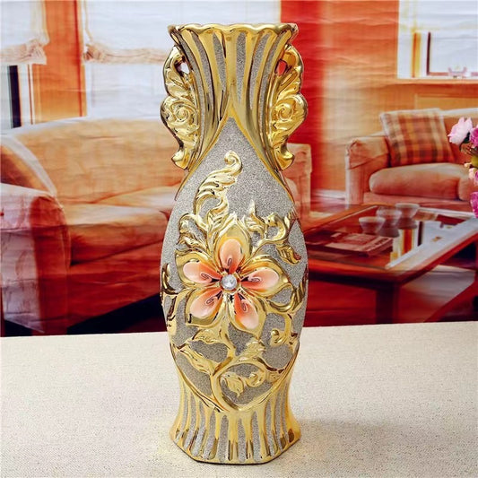 European Vase Ornament Ceramic Crafts（1000 points free redemption）