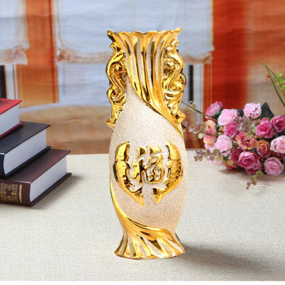 European Vase Ornament Ceramic Crafts（1000 points free redemption）