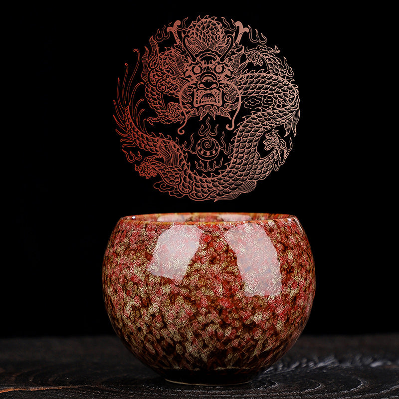 Cherry Blossom Jianjian Kung Fu Tea Set Master Cup